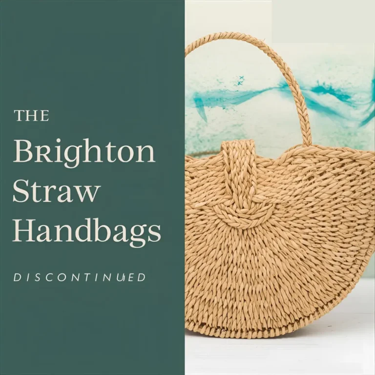 Brighton Straw Handbags Discontinued