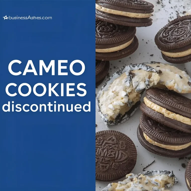 Cameo Cookies Discontinued