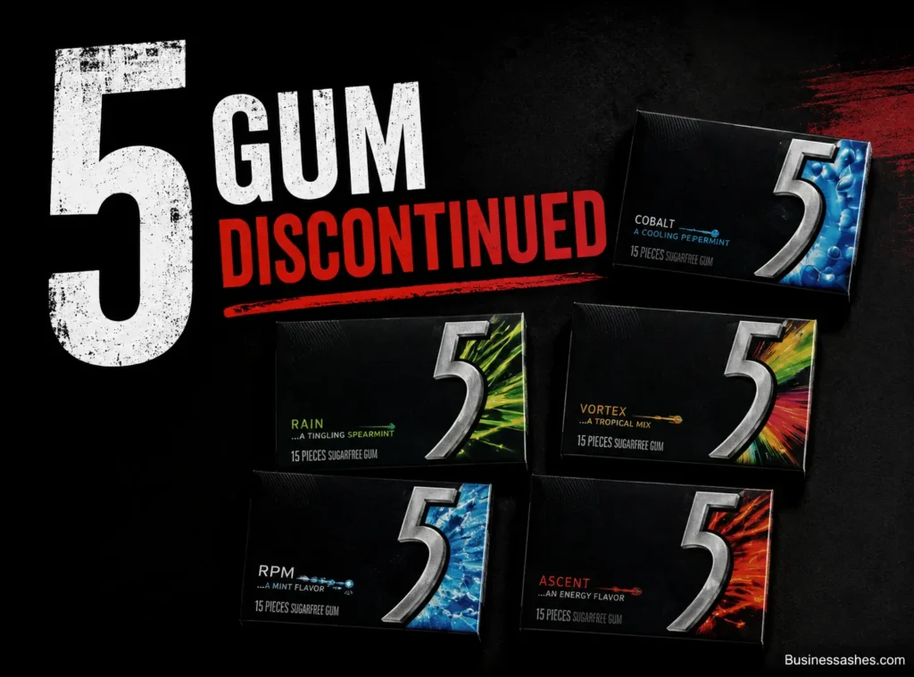5 Gum Discontinued